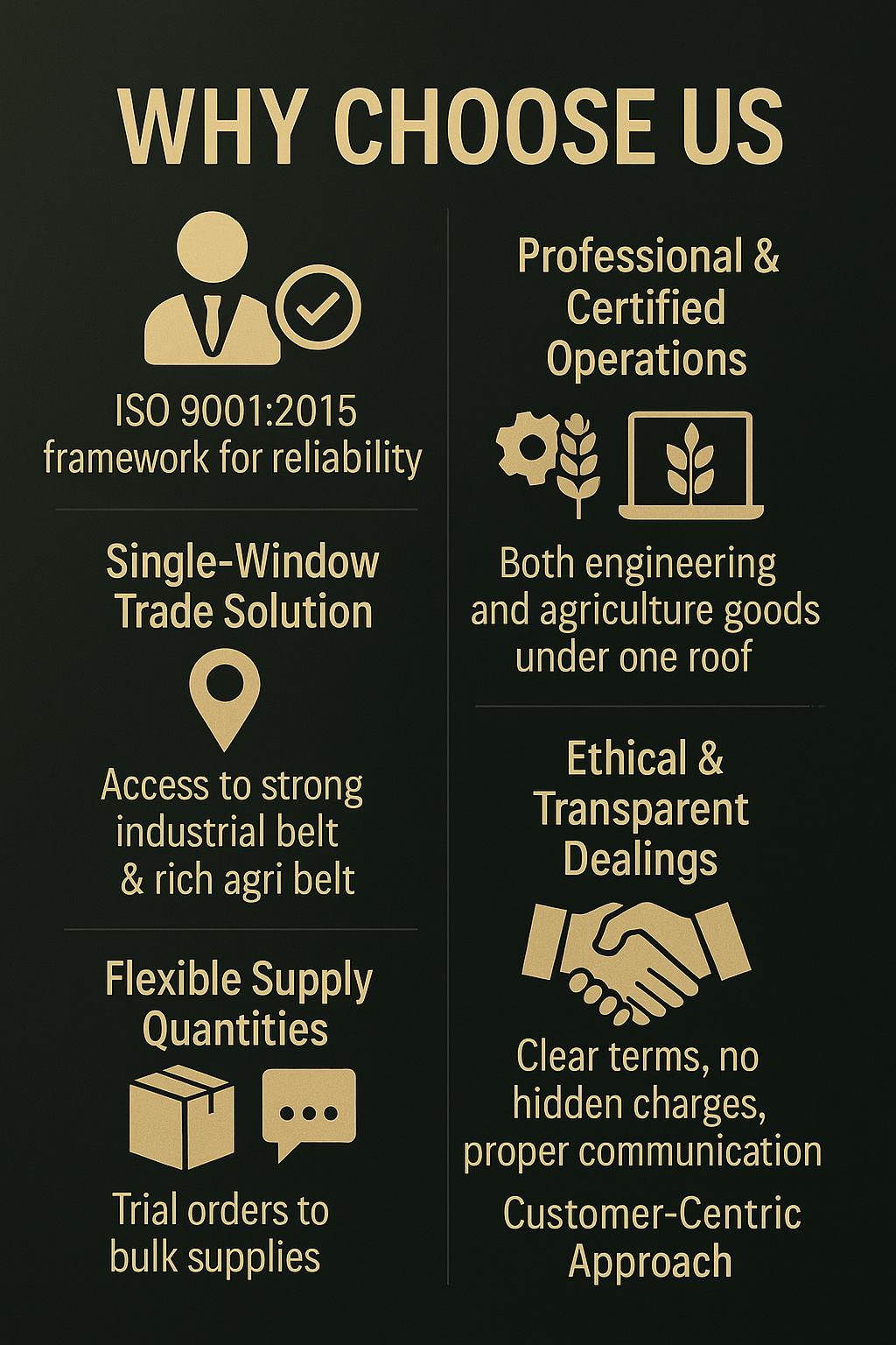 Welcome to Dwarkadhish Trade Link
